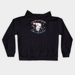 You'Re Doing A Job Mommy Mother'S Day Baby Bear Kids Hoodie